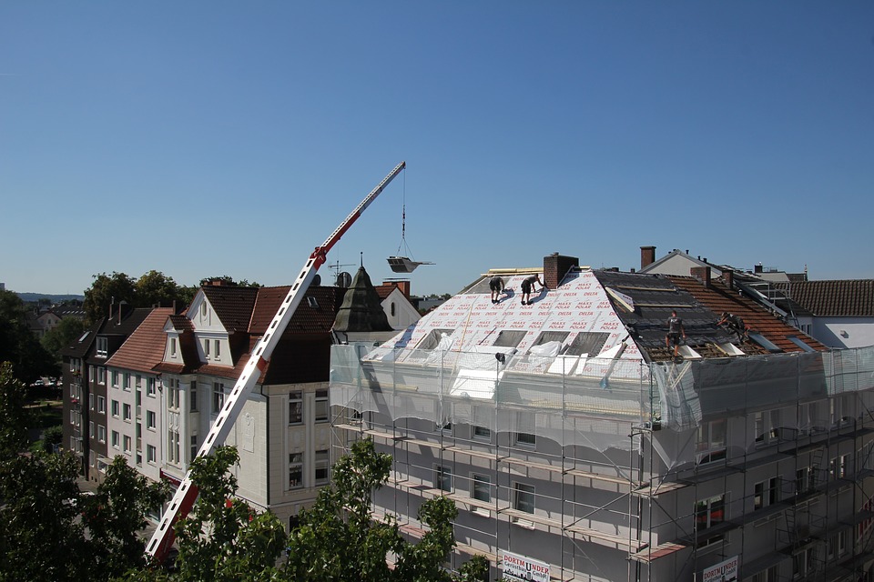 new roof installation